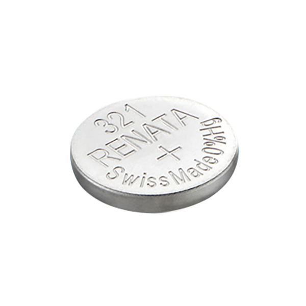 Blister(s) x 1 Pile bouton oxyde argent 321 RENATA 1.55V 14.5mAh