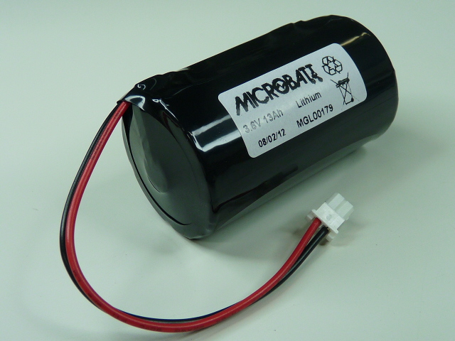 Pack(s) Batterie lithium 1x D ER34615 1S1P 5264 3.6V 14.5Ah MSH9