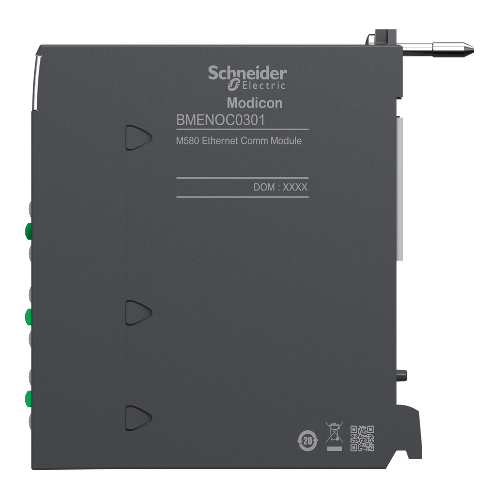 Modicon M580 - module réseau EtherNet/IP et Modbus/TCP - 10/100Mbit/s