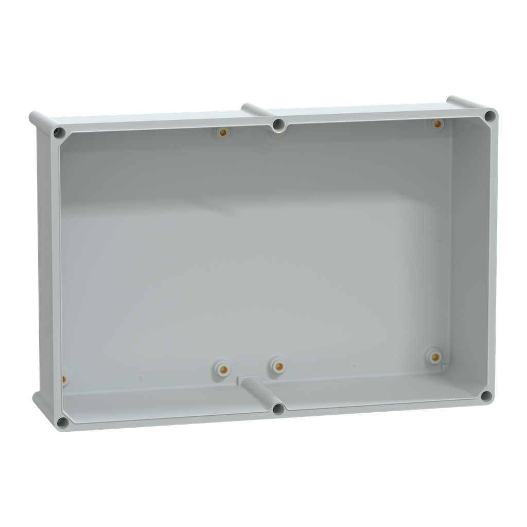 PanelSeT PLS - Boite avec Couvercle transparent 36x54x18 Ral 7035
