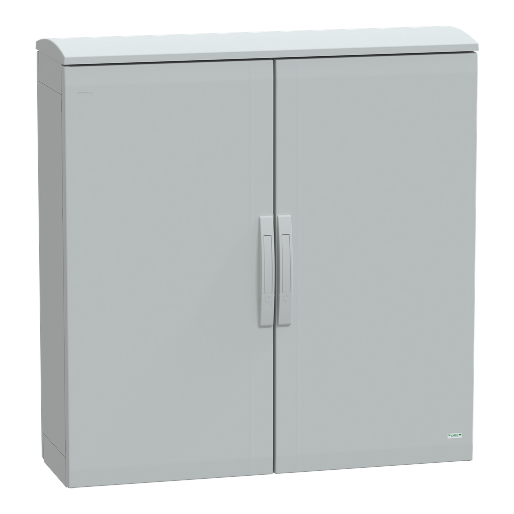 PanelSeT - Armoire polyester toit 1000x1000x320 - IP44 Ral 7035