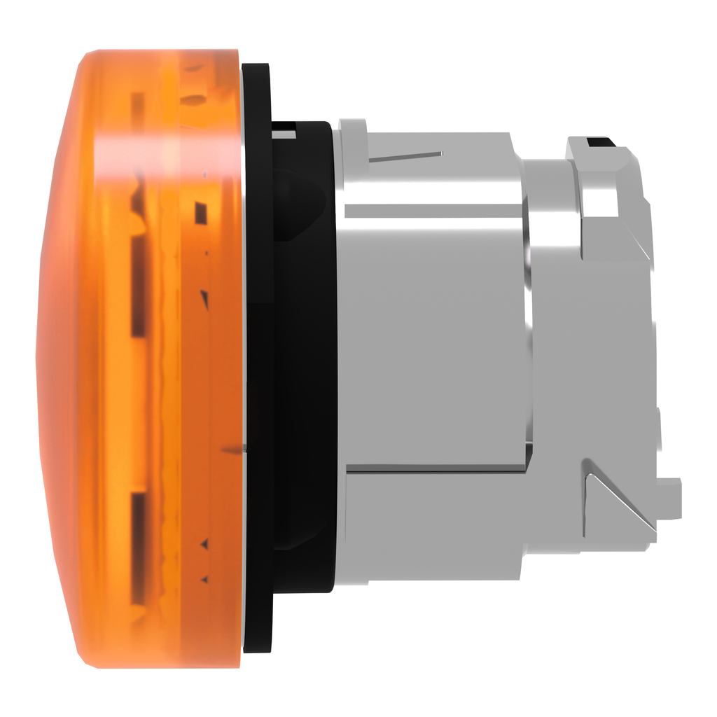 Harmony XB4 - tête voyant lumineux DEL - Ø22 - strié - orange
