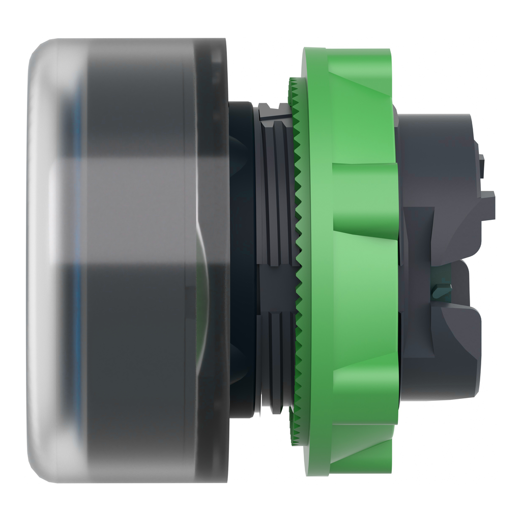 Harmony XB5 - tête bouton poussoir lumineux DEL - Ø22 - capuchonné - bleu