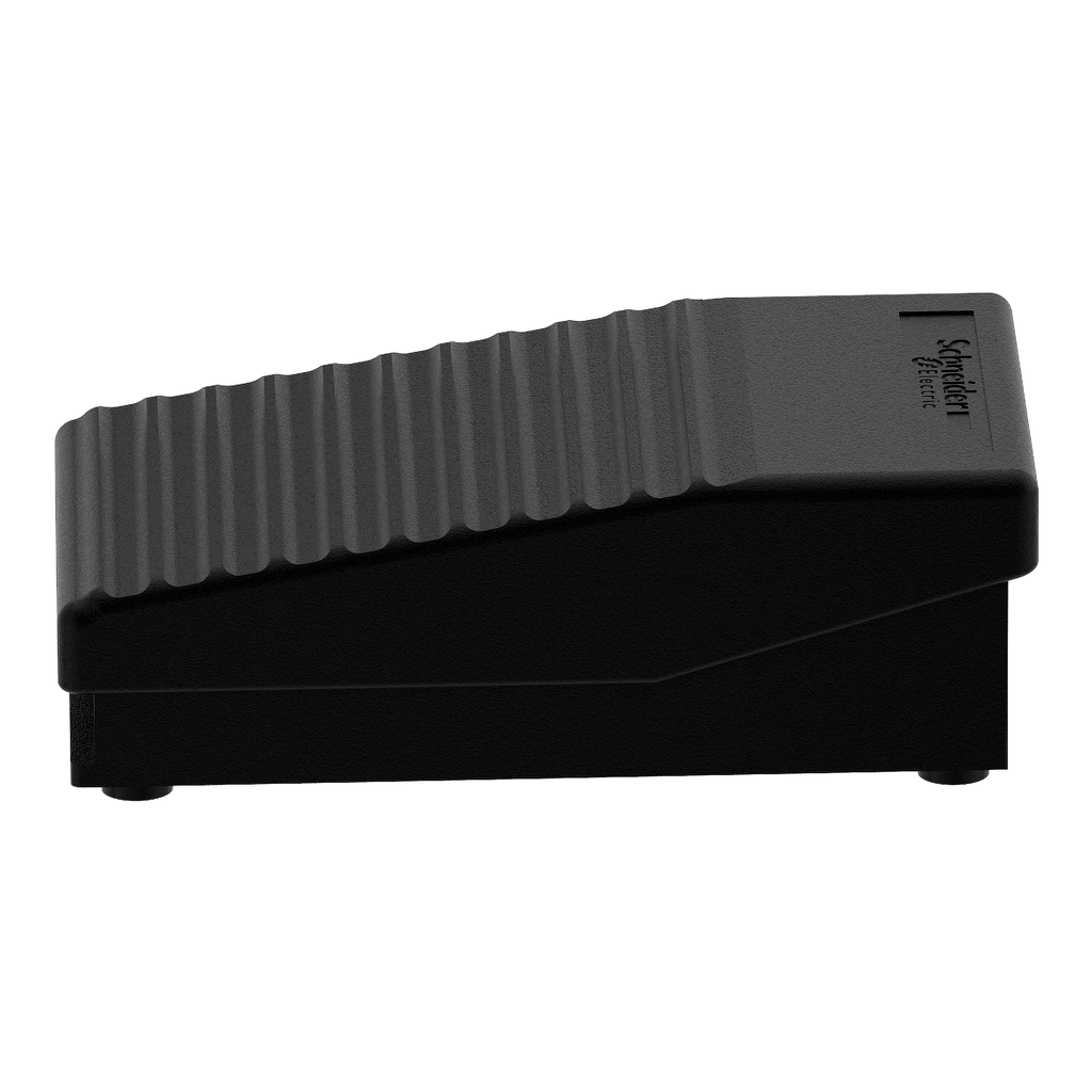 Preventa XPEA - inter. à pied - simple - sans capot - plast.- noir - 1O+1F