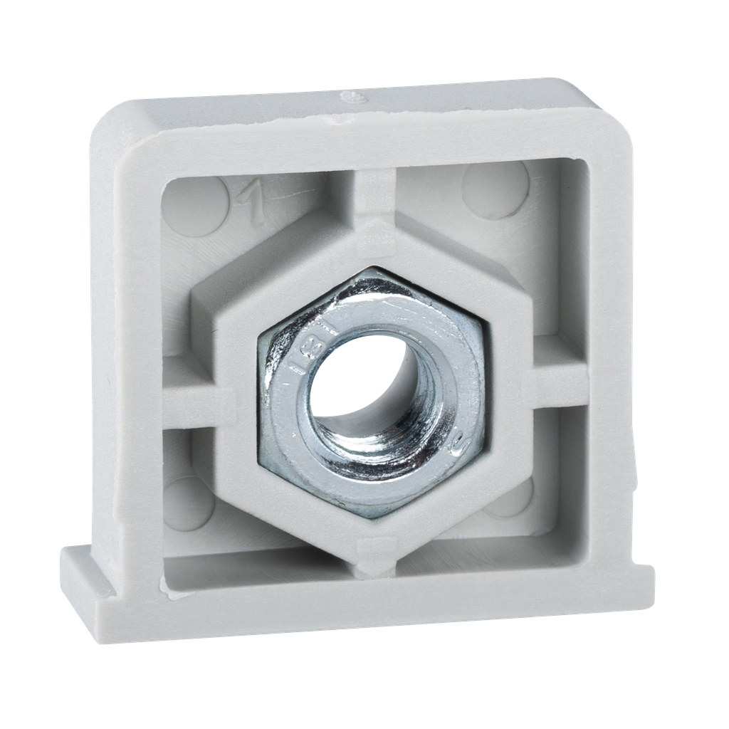 PanelSeT - écrou plastique M6 de fixation des rails pour coffret PLM