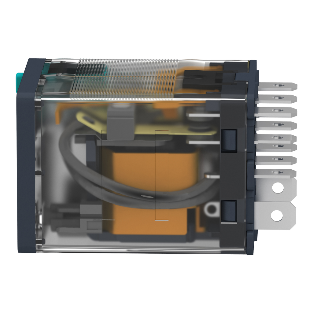 Harmony Relay RP - relais puissance - embroch - test - DEL - 3OF - 15A - 24VDC