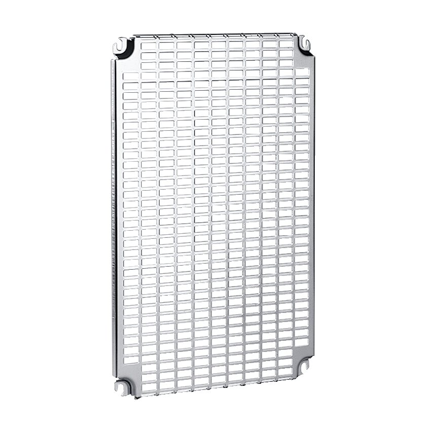 PanelSeT - châssis perforé Telequick - acier - pour armoire 750x500mm