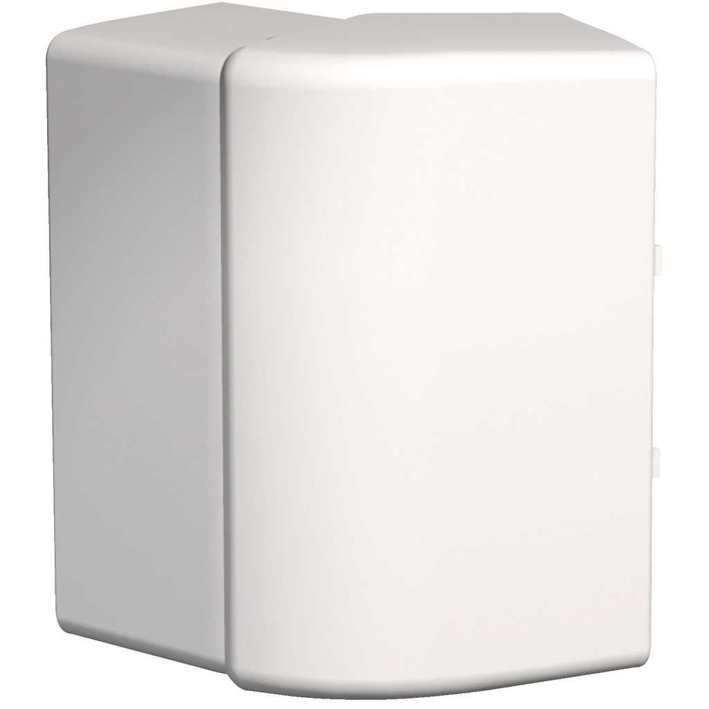 OptiLine 45 goulotte pvc blanc polaire 75 x 55 mm - angle extérieur