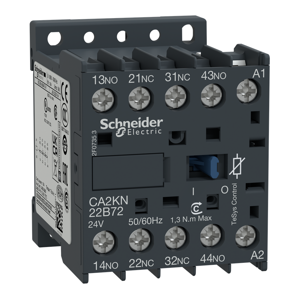 TeSys CA2K - contacteur - 2F+2O - instantané - 10A - 110Vca