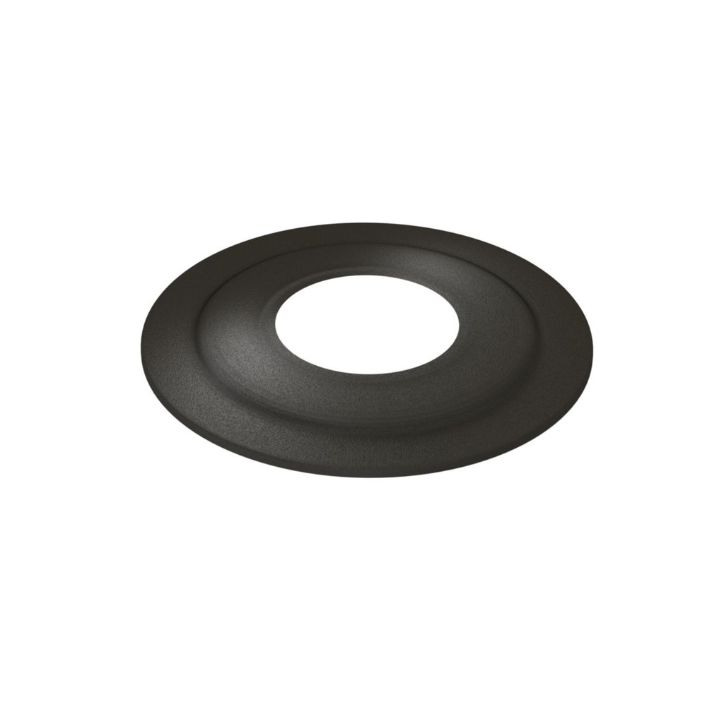 ROSACE NOIR MAT D.80
