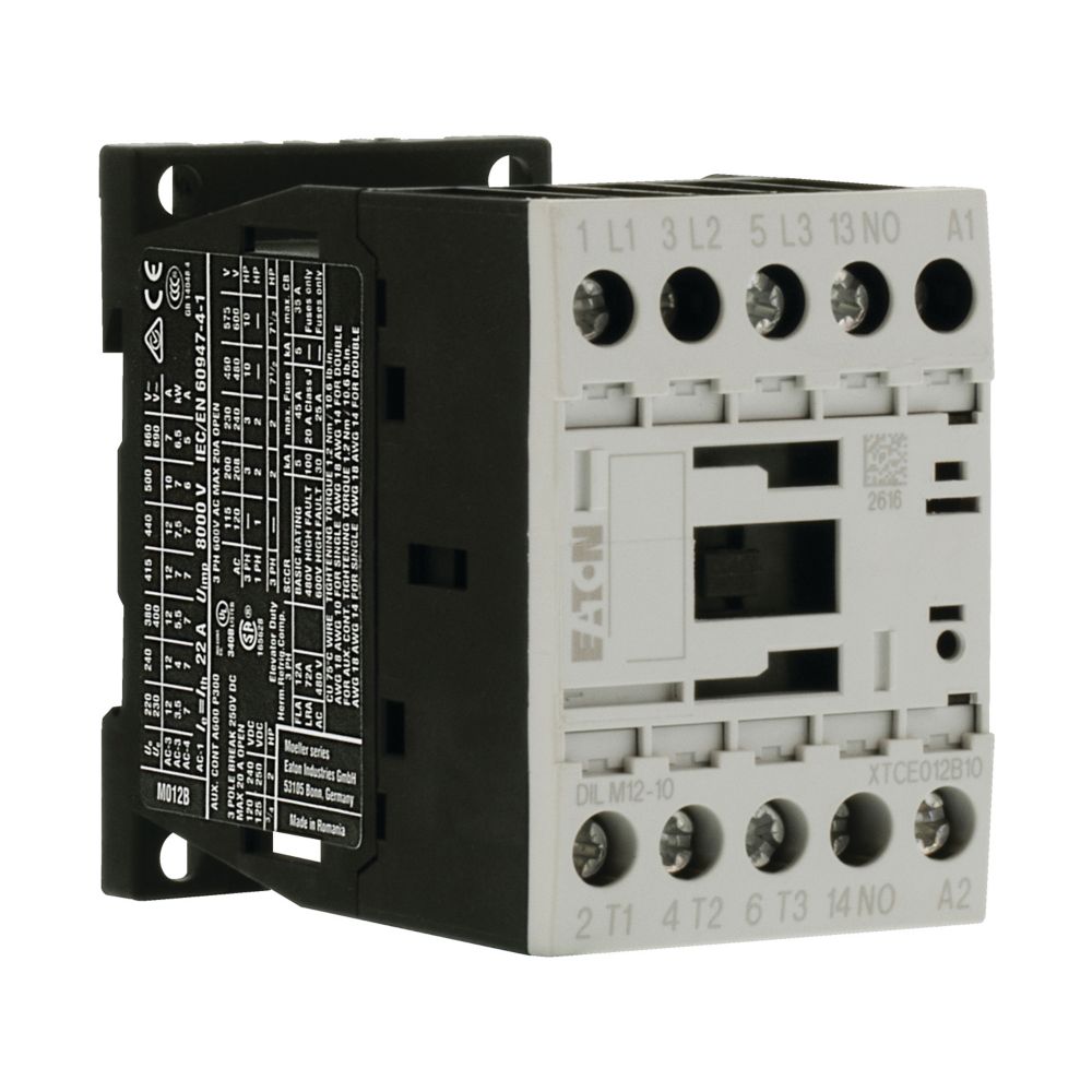 Contacteur de puissance, 3p+1F, 5.5kW/400V/AC3