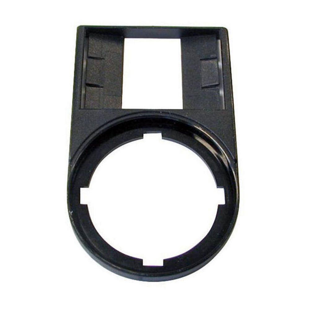 Porte-étiquette, sans étiquette, noire, IP 66