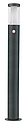 SAXO SENSOR - Borne 1m Ext. IP66 IK08, graphite, LED 8W 3000K 500lm, dimmable