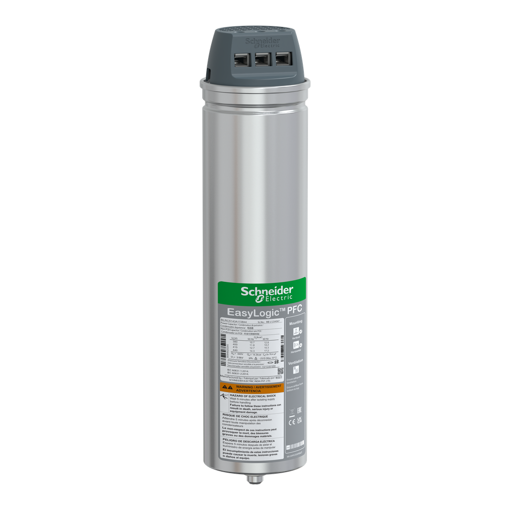 CONDENSATEUR CAN SDY 14.3 /17.2KVAR 440V