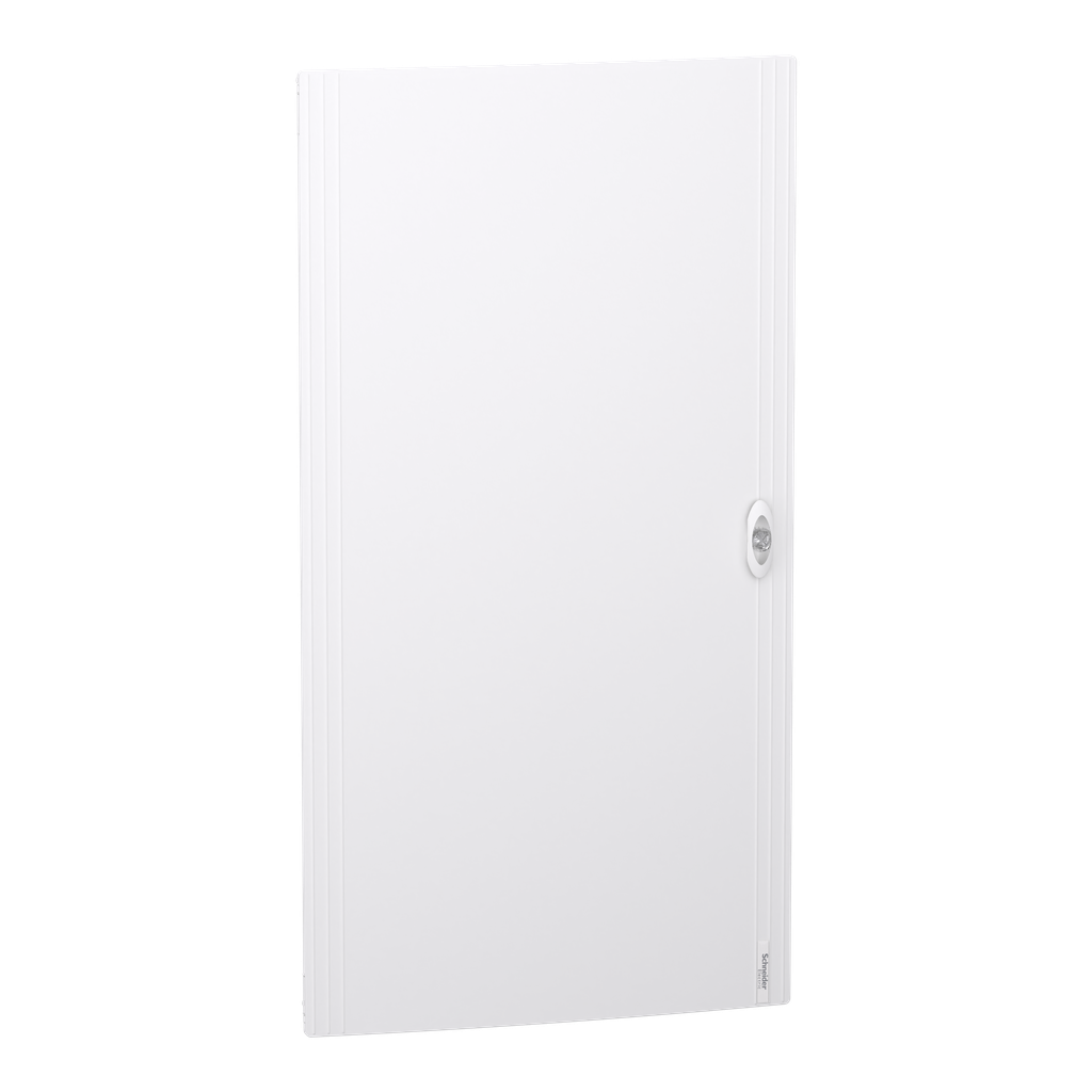 PrismaSeT XS - Porte pleine RAL9003 pour coffret saillie 6 rangées 24 modules