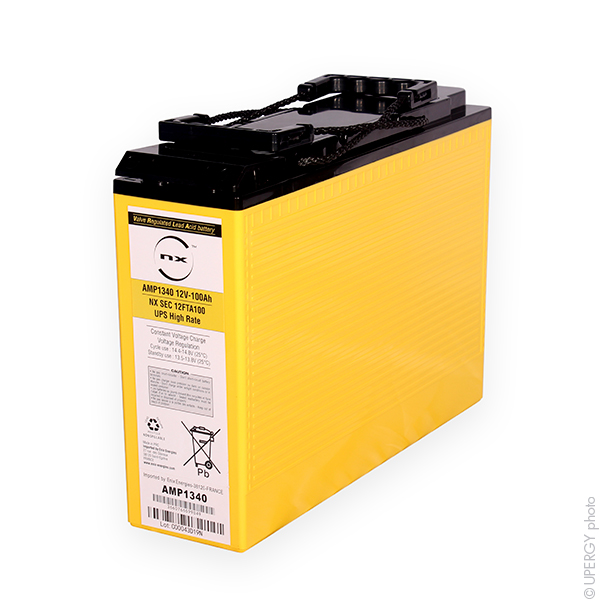 Batterie(s) Batterie telecom NX 12FTA-100 UPS High Rate 12V 100Ah M8-F