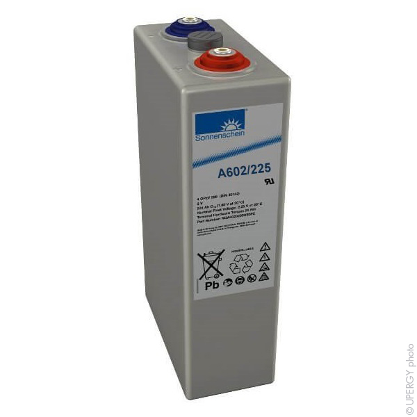 Batterie(s) Batterie plomb etanche gel A602/225 2V 224Ah M8-F