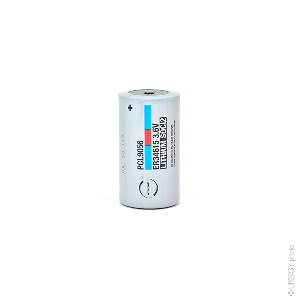 Boîte(s) de 1 Pile lithium ER34615H D 3.6V 19Ah