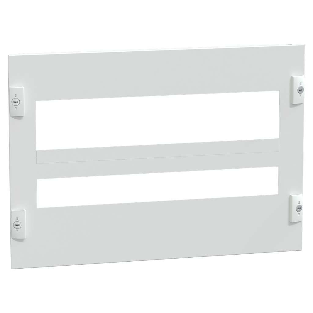PrismaSeT - Plastron 3/4 NSX250 -7M-L600-vertic.-cde manet.-RAL9003