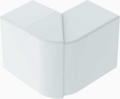 Angle extérieur AX AE6040 blc/100x60x100/PC-ABS