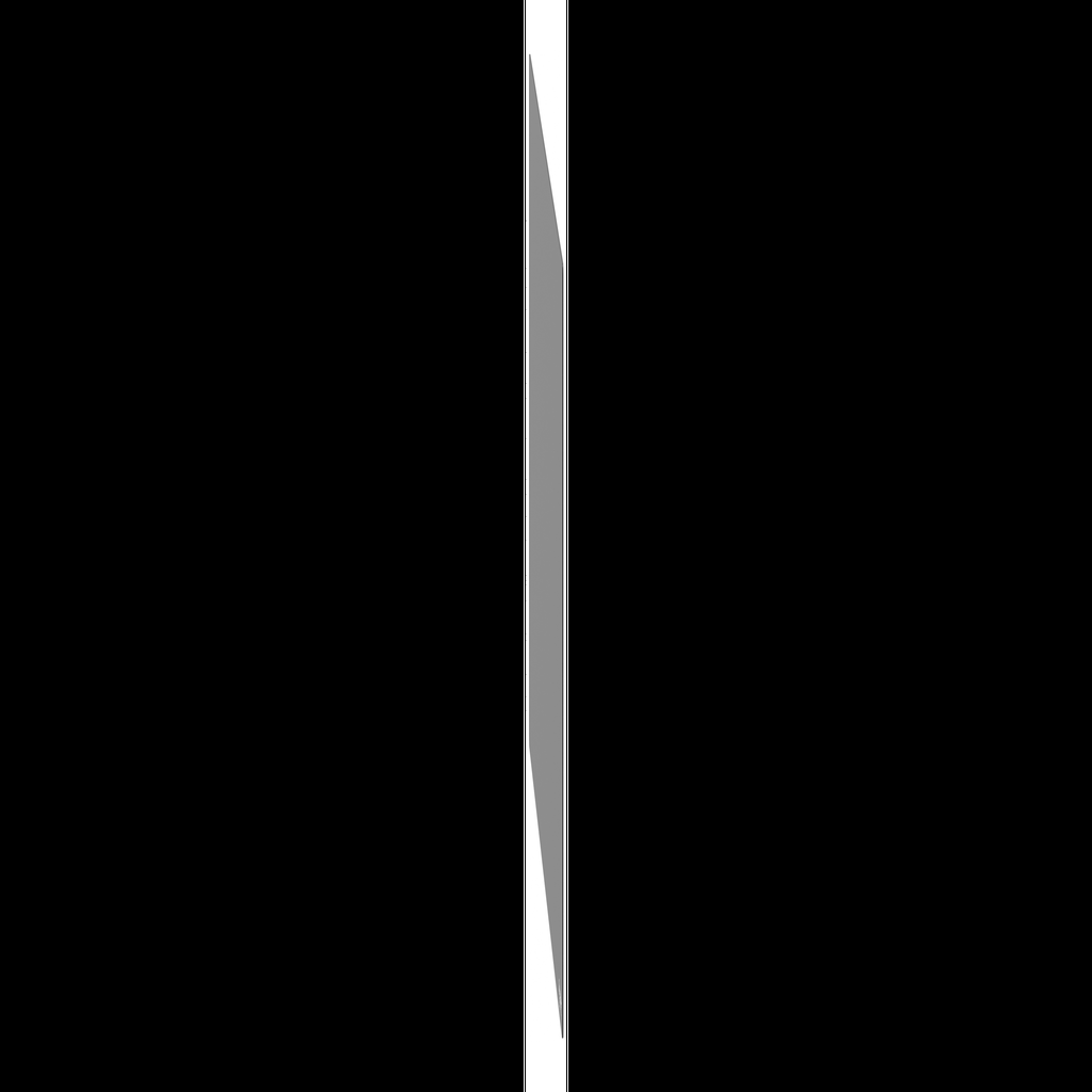 Harmony - plastron - panneau vierge - 500x300 - non marqué - plastique - noir