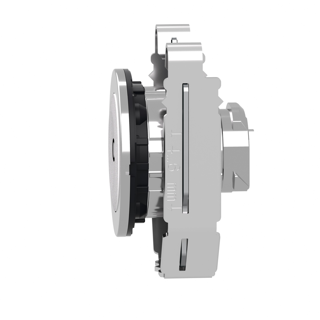 Harmony XB4 - tête bouton poussoir à impulsion - flush - marqué - blanc