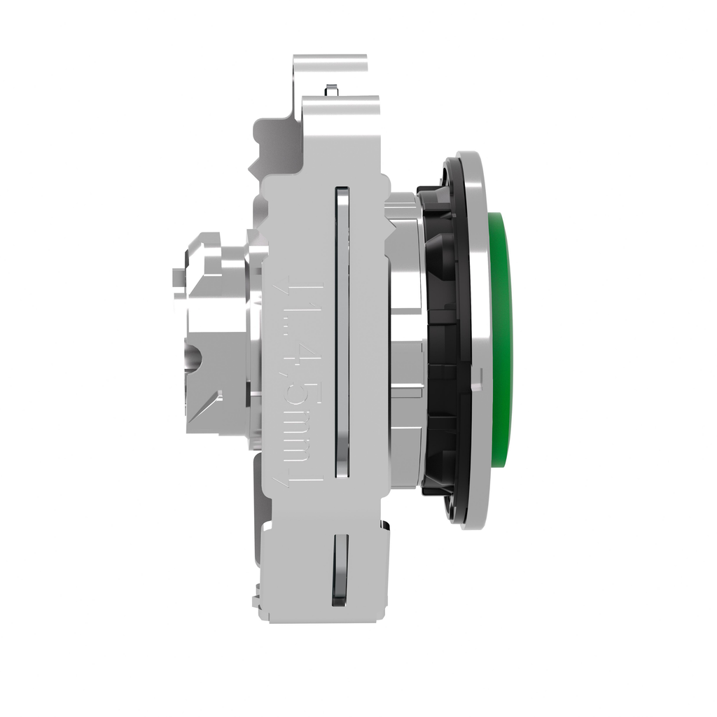 Harmony XB4 - tête bouton poussoir lum DEL - flush - dépassant - vert