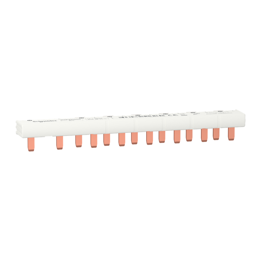 Resi9 - peigne monobloc - 1P+N - 63A - 8 modules