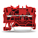 TOPJOB®S : Borne de passage 2C / 2,5 (4) mm² / Rouge