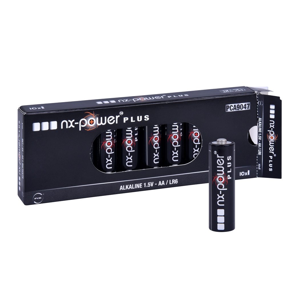 Boîte(s) de 10 Pile alcaline LR6 - AA Nx-Power Plus 1.5V 3.4Ah