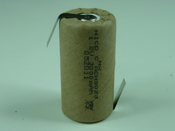 Accumulateur(s) Accu NiCd C HT 1.2V 3000mAh HBL