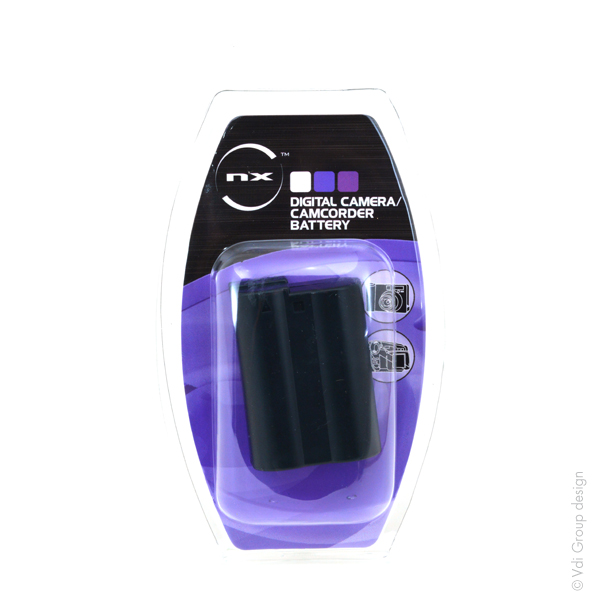 Blister(s) x 1 Batterie appareil photo - caméra 7.4V 1400mAh