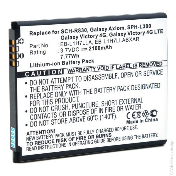 Blister(s) x 1 Batterie téléphone portable pour Samsung 3.7V 2100mAh