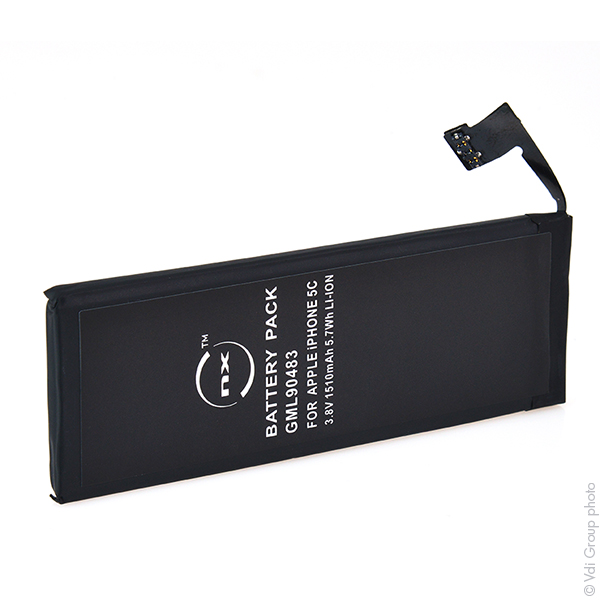 Blister(s) x 1 Batterie téléphone portable pour iPhone 5C 3.8V 1510mAh