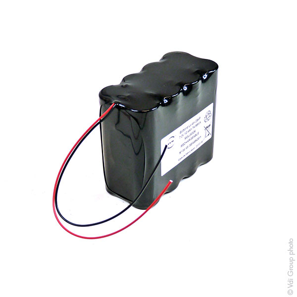 Pack(s) Batterie Li-Ion 8 x 18650 2S4P ST2 7.2V 10.4Ah Fils
