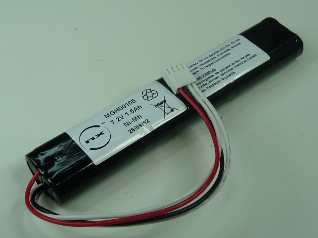 Pack(s) Batterie Nimh 6x AA VH 6S1P ST5 7.2V 1500mAh Molex