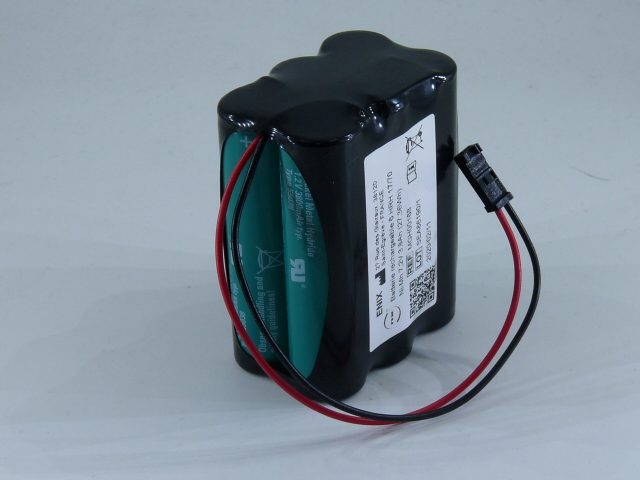 Pack(s) Batterie Nimh 6x 4/3A 6S1P ST2 7.2V 3.8Ah HE13