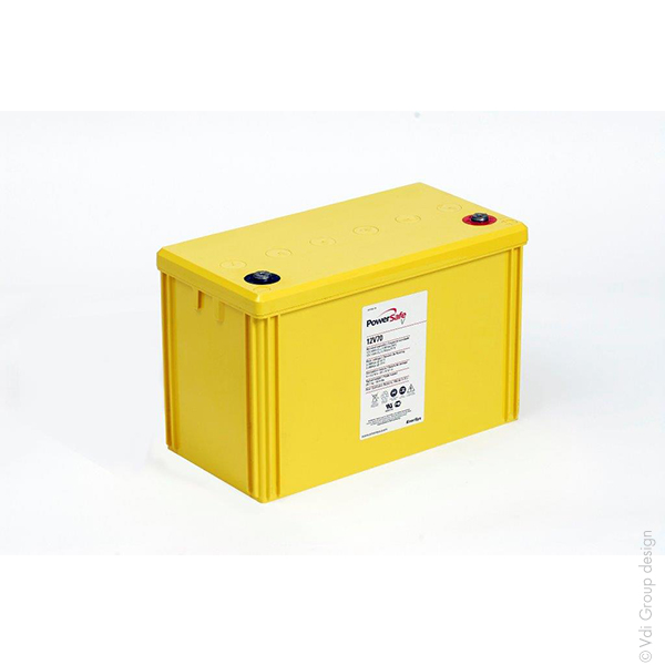 Batterie(s) Batterie onduleur (UPS) PowerSafe V 12V70 12V 68Ah M6-F