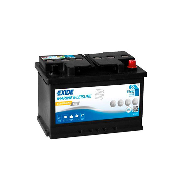 Batterie(s) Batterie plomb etanche gel EXIDE Equipment GEL ES650 (650Wh) 12V 56A