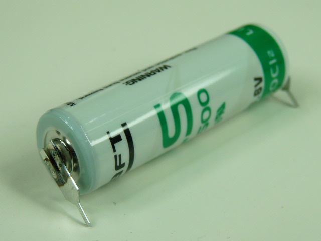 Pile(s) Pile lithium LS14500-2PF AA 3.6V 2.6Ah P2