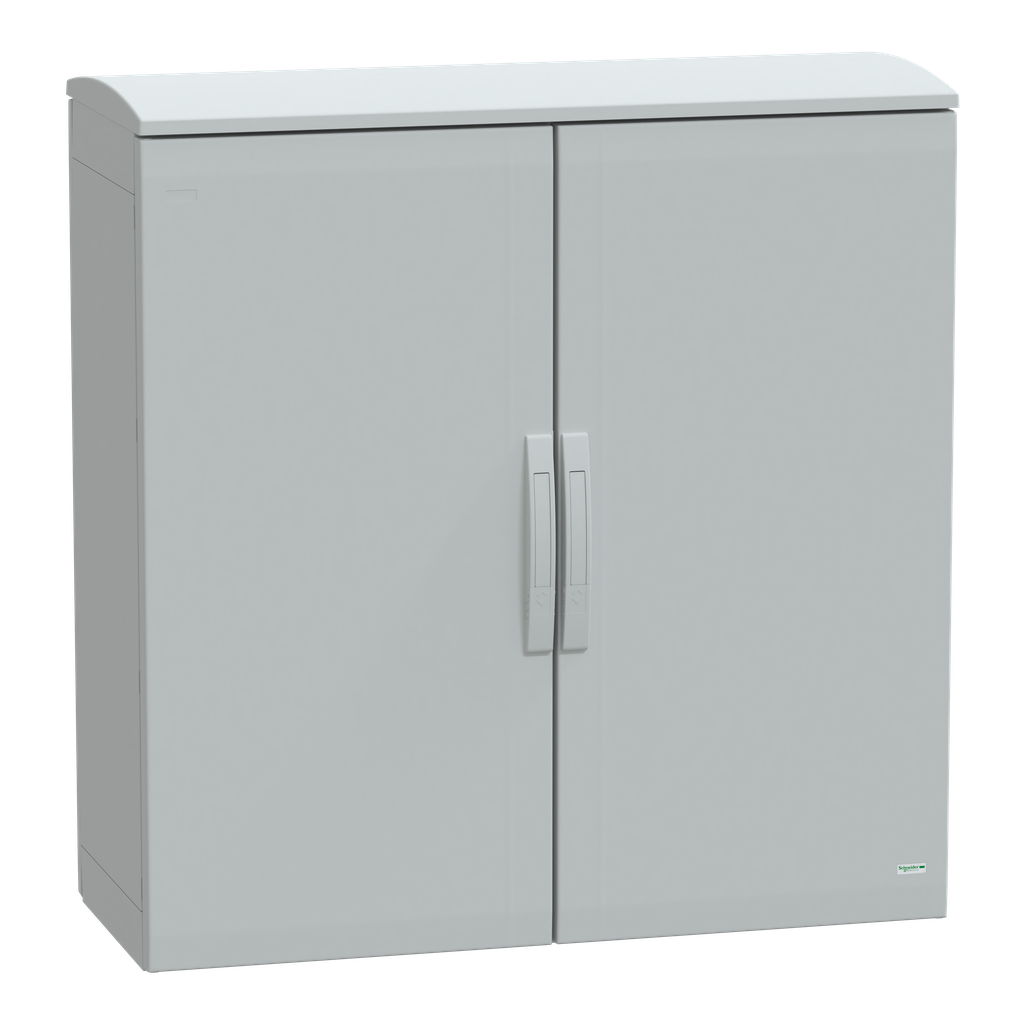 PanelSeT - Armoire polyester toit 1000x1000x420 - IP44 Ral 7035