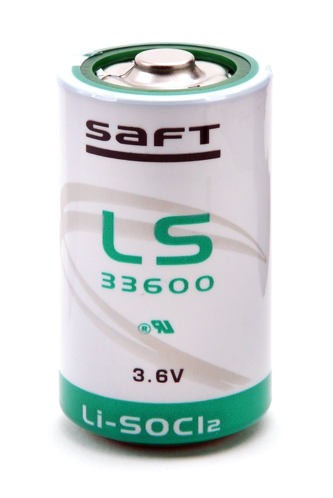 Boîte(s) de 1 Pile lithium LS33600 D 3.6V 17Ah