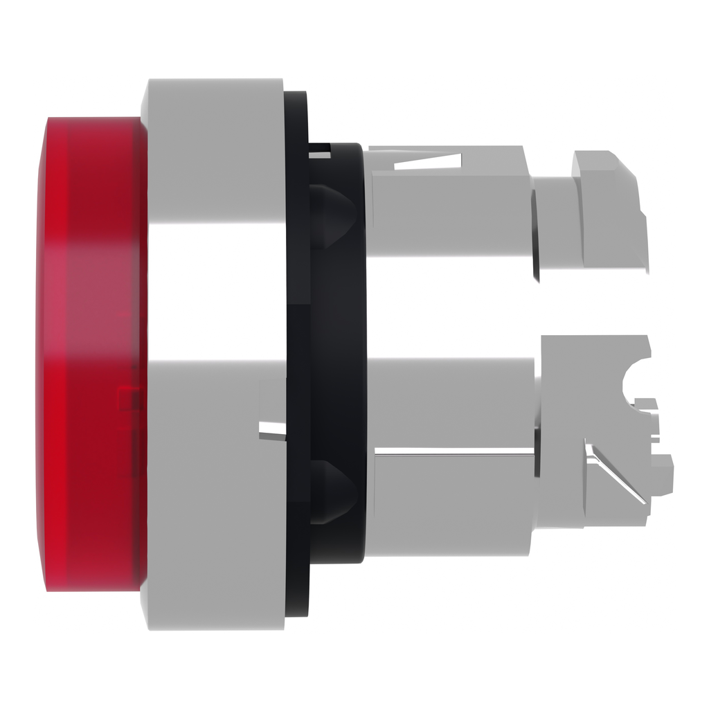 Harmony XB4 - tête bouton pousser-pousser lumineux - Ø22 - dépassant - rouge