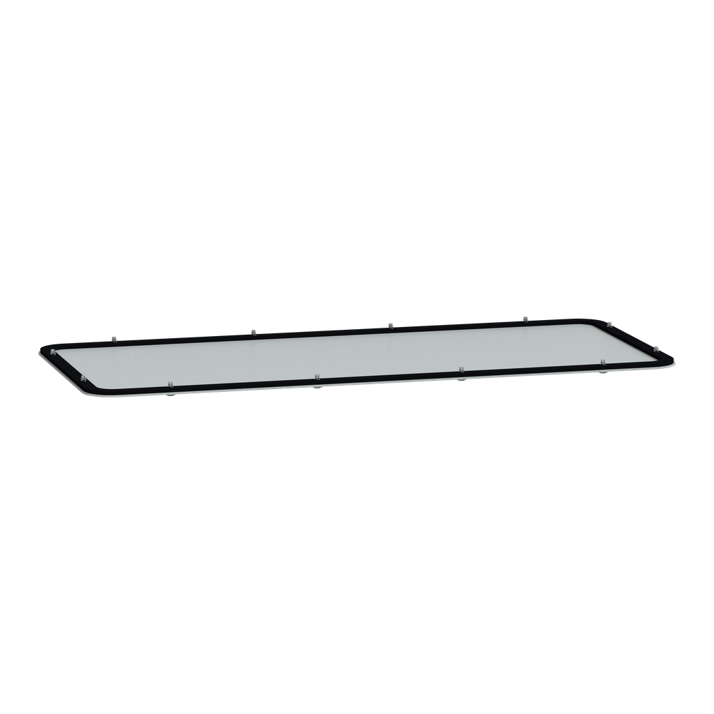 PanelSeT Accessoires - plaque passe-câbles - pleine - pr S3D - acier - 495x220mm
