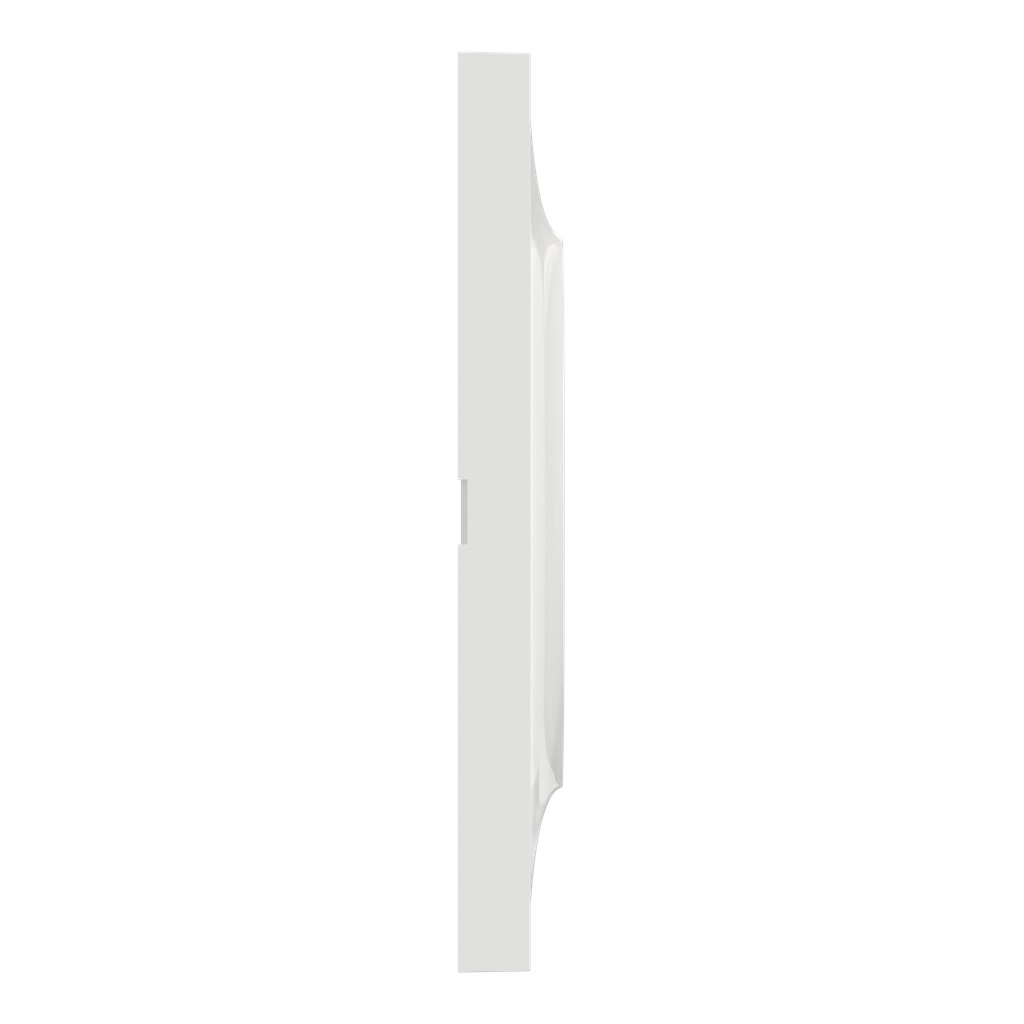 Odace 2011 Styl -  lot de 100 plaques 1 poste S520702 blanc
