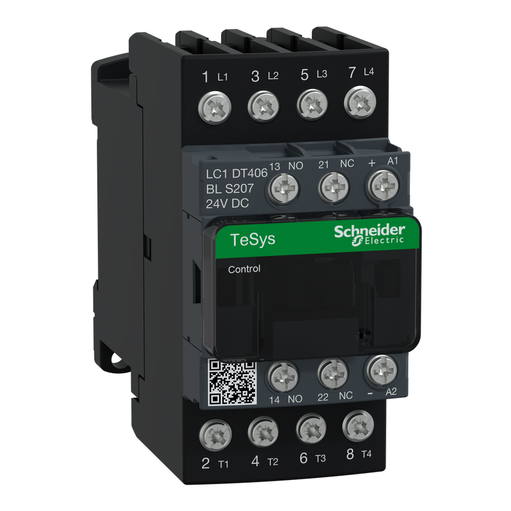 TeSys D - Contacteur tesys lc1d 4p ac1 440v 40 a bobine 24 v cc