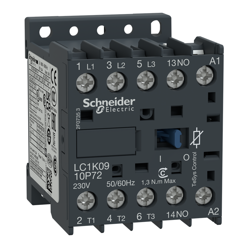 TeSys LC1K - contacteur - 3P - AC-3 440V - 9A - bobine 230Vca