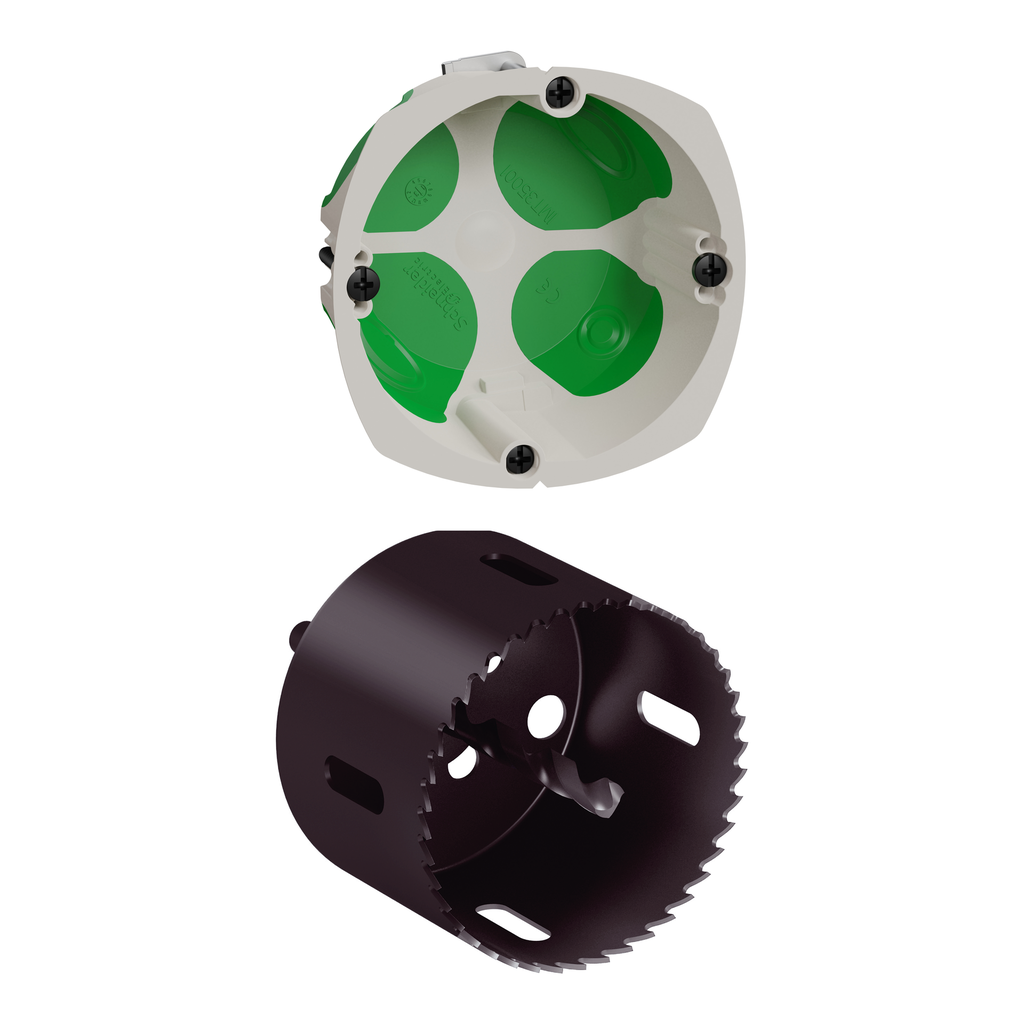 Multifix Air - lot de 300 boîtes 1 poste - Ø67mm - P40mm