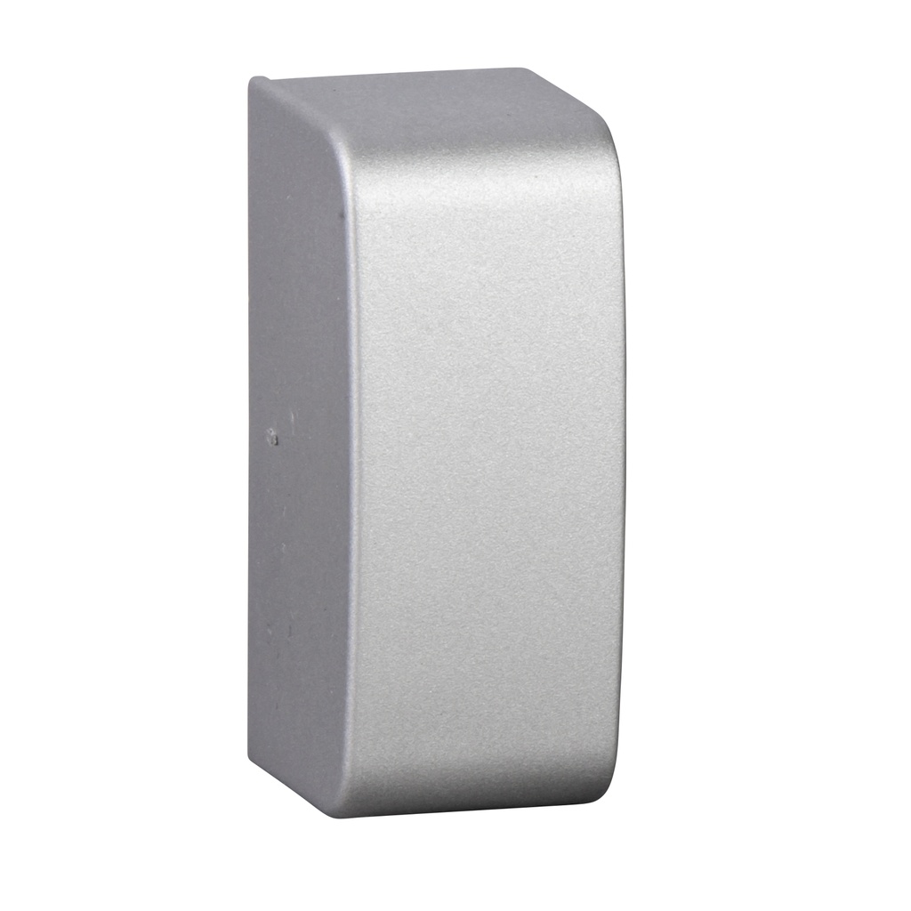 OptiLine Mini embout de finition 25x60 Blanc Polaire