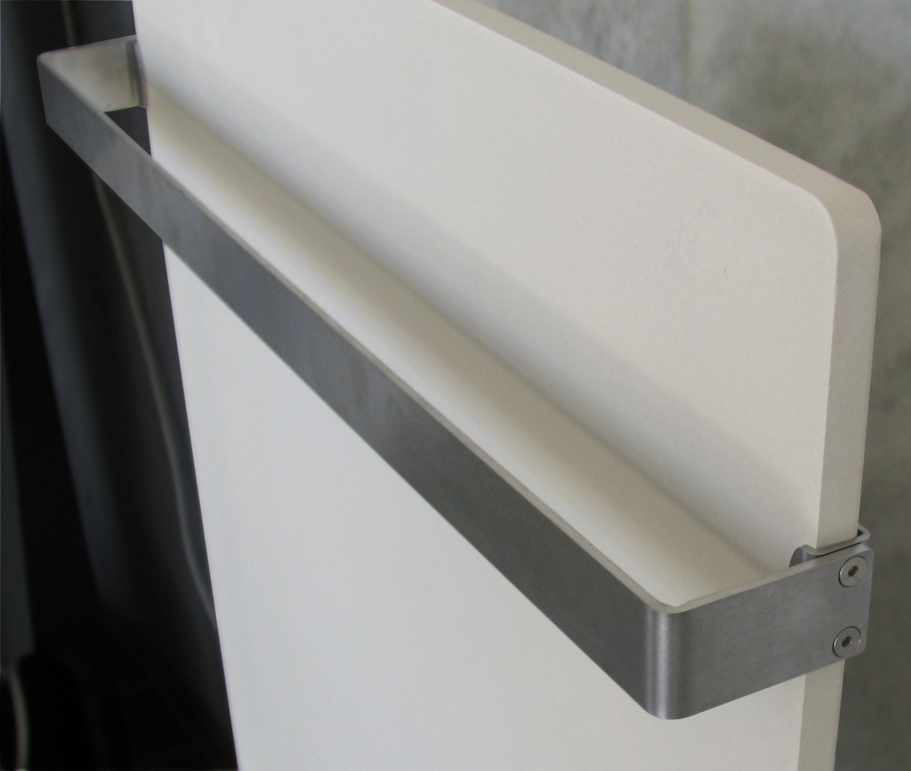 BARRE INOXYDABLE 51CM POUR APPAREIL CARRÉ / VERTICAL (PROF. 5CM)